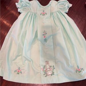 The Proper Peony Mint Green Easter  girls Dress